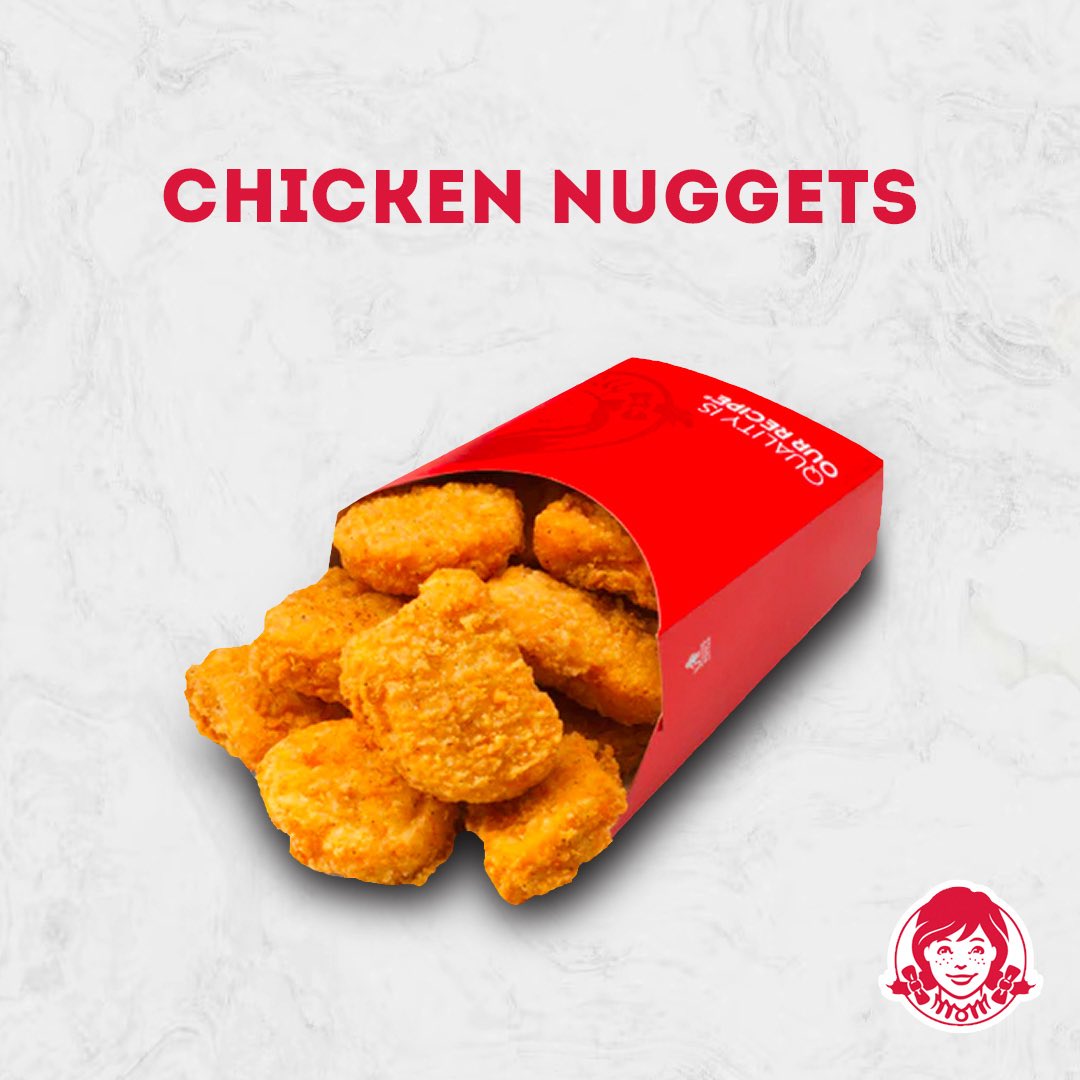 WendysMENA's tweet photo. Have you tried our chicken nuggets ?

#Wendys
#WendysMena
#Kuwait
#UAE https://t.co/iQ71DB2KUF