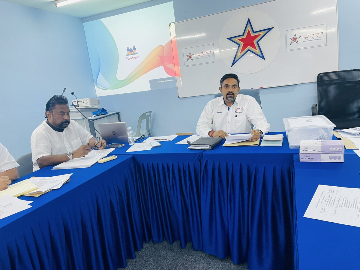 pemudamyppp's tweet photo. Mesyuarat Jawatankuasa Perhubungan myPPP Negeri Wilayah Persekutuan BIL 01/2024 di Ibu Pejabat myPPP dan telah dirasmikan oleh Ketua Pemuda myPPP Malaysia - saudara Sathiah Sudakaran 

#myppp #pemudamyppp #mypppyouth https://t.co/lCIcv6V5UZ