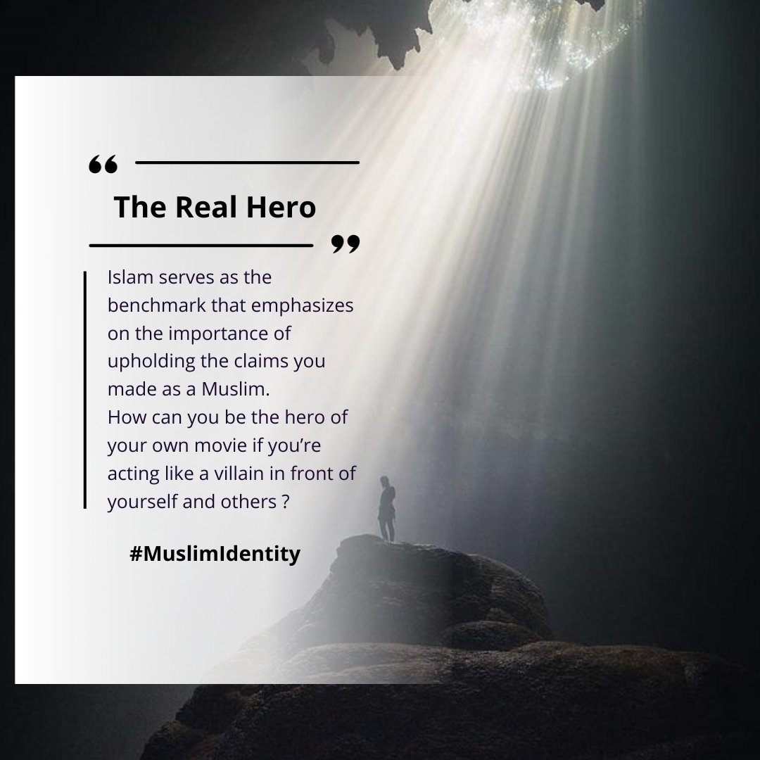 IMS_Dawah's tweet photo. In what Movie you're the Hero?

#MuslimIdentity #PAKvsAUS #TheTraitorsUK #بھاگنا_نہیں_مقابلہ_کرو #Elections2024 #IslamicMessagingSystem https://t.co/tI3ulBPL87