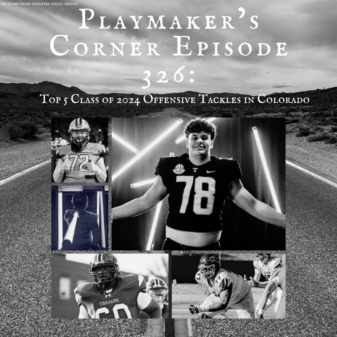 We continue our top 5 series, talking about the consistently best position group Colorado has to offer, offensive tackles. The episode is now live everywhere you can listen to podcasts. 

#playmakerscorner #PMCfam #coloradohighschoolfootball