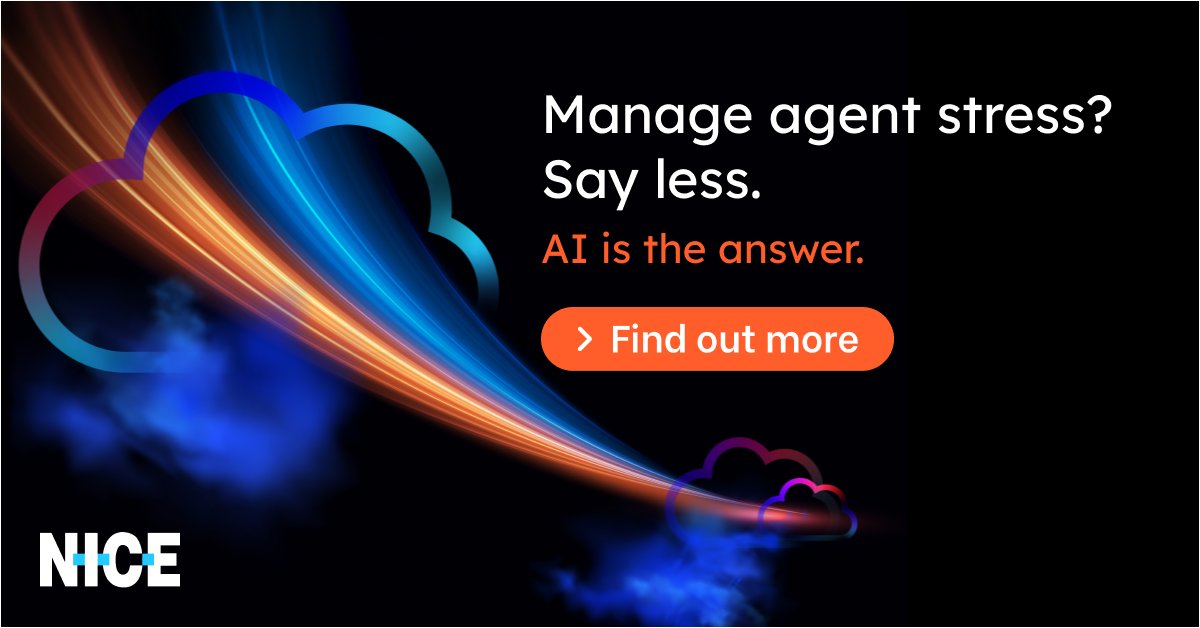 Jstoyano's tweet photo. Workloads and work stress are rapidly on the rise for contact center agents and supervisors, according to new research.

So how can AI help? Find out how in this report > https://t.co/HsM0ygfeOm https://t.co/OOy8LhiCDD