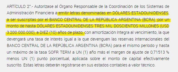 El "gobierno" de Milei acaba de romper una de sus promesas más importantes de campaña: nueva toma de deuda por U$S 3.200 millones, y obviamente de la mano de Caputo, el mismo que llevó al default a Macri. ¿El nuevo acreedor? El Banco Central; sí, el mismo que iban a dinamitar.