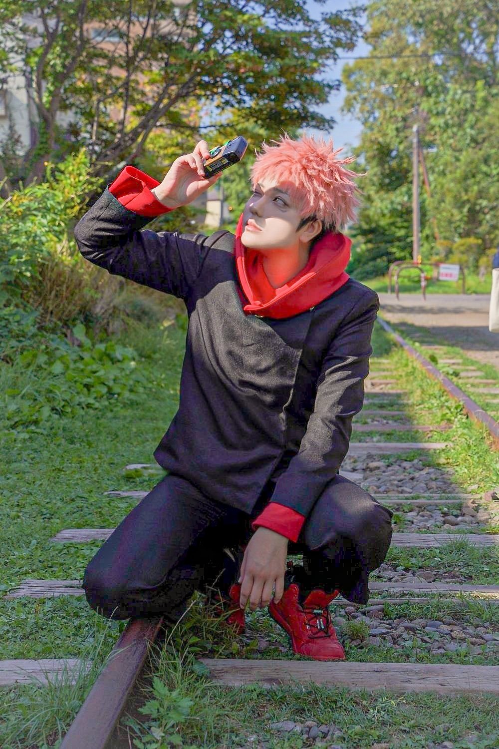 呪術廻戦 虎杖悠仁 コスプレ 🐯 #虎杖悠仁 #呪術廻戦 #jujutsukaisen #yujiitadori