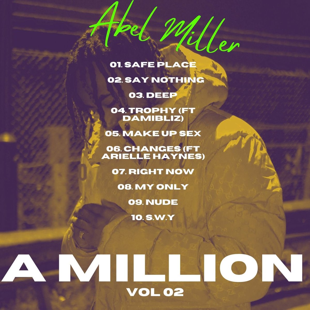 A MILLION VOL. 2 xx/01/24 lets gooo!
#R&amp;B