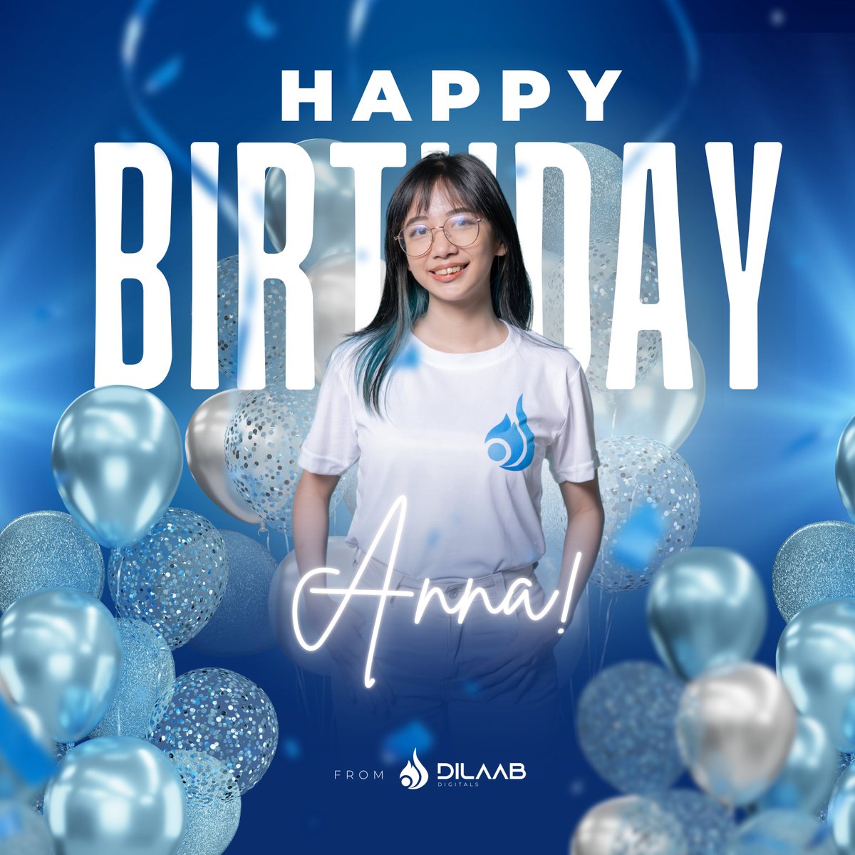 dilaabdigitals's tweet photo. 𝐇𝐚𝐩𝐩𝐲 𝐁𝐥𝐚𝐳𝐢𝐧𝐠 𝐁𝐢𝐫𝐭𝐡𝐝𝐚𝐲, 𝐀𝐧𝐧𝐚!

Today marks the start of a new journey filled with exciting possibilities and opportunities.

The entire Dilaab Digitals family wishes you a day filled with joy, laughter, and all the things that bring a smile to your face. https://t.co/9Mo6KqafDC