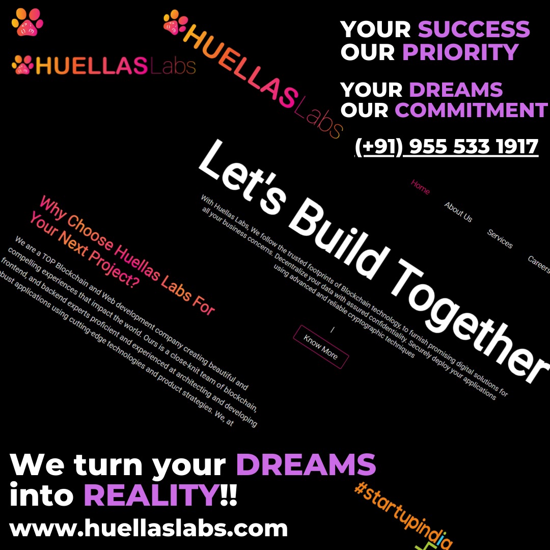 huellasLabs's tweet photo. At HuellasLabs, we transform dreams into reality, fostering collective growth.
Your success is our priority, and your dreams are our commitment.
Contact Us For Projects!!
#HuellasLabs #DreamsIntoReality #CollaborationInProgress https://t.co/IUyee4tMIE