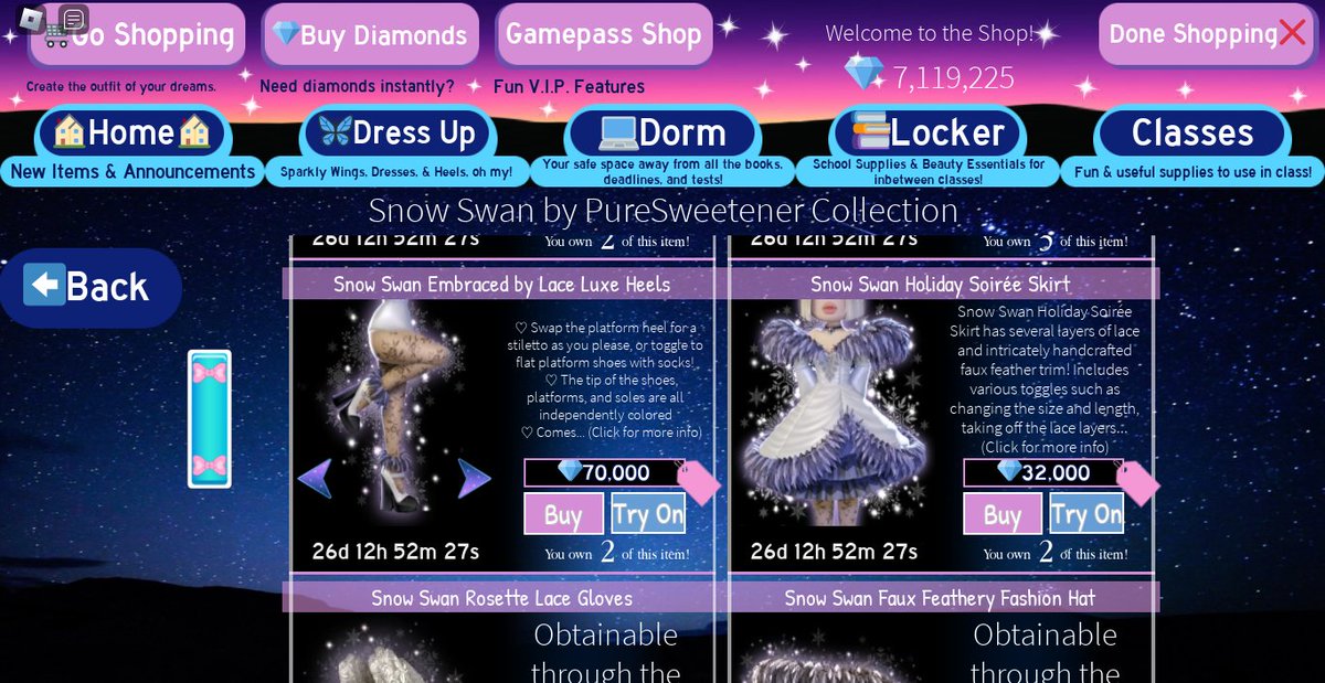 lavoiserrr_'s tweet photo. ROYALEHIGH &amp; ROBUX GIVEAWAY‼️

Prizes:
- 200K Diamonds
- Snow swan set
- Darling valentina set
- Celestial Set
- 200 Robux

Rules:
- Follow me w/🔔
- Repost

(Extras/Higher chance in thread)
#royalehighgiveaway #robuxgiveaway #royalehigh #rhtc #robux https://t.co/PUWEwZBUcv