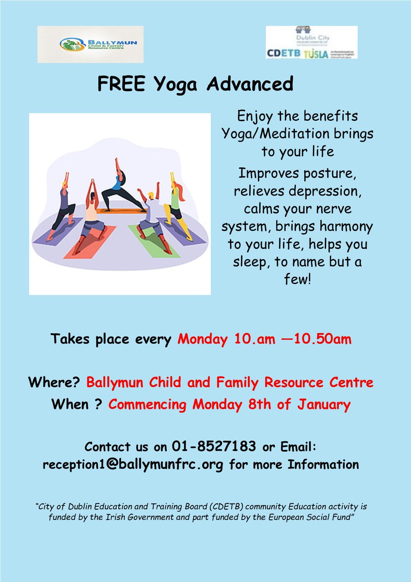 BCFRC1's tweet photo. βΌοΈ REMINDER REMINDER βΌοΈ
ALL CLASSES are BACK week commencing Monday 8th kicking off with Yoga so if anything interests you below pop in on the days listed you'll be glad you did with lots happening and more to follow......
#NewYear #cdetbcommunityeducation #dnwp #dcc https://t.co/NuKXZPhG1O
