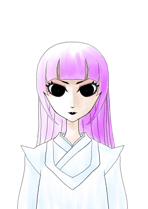 今日の夜のお絵描き 