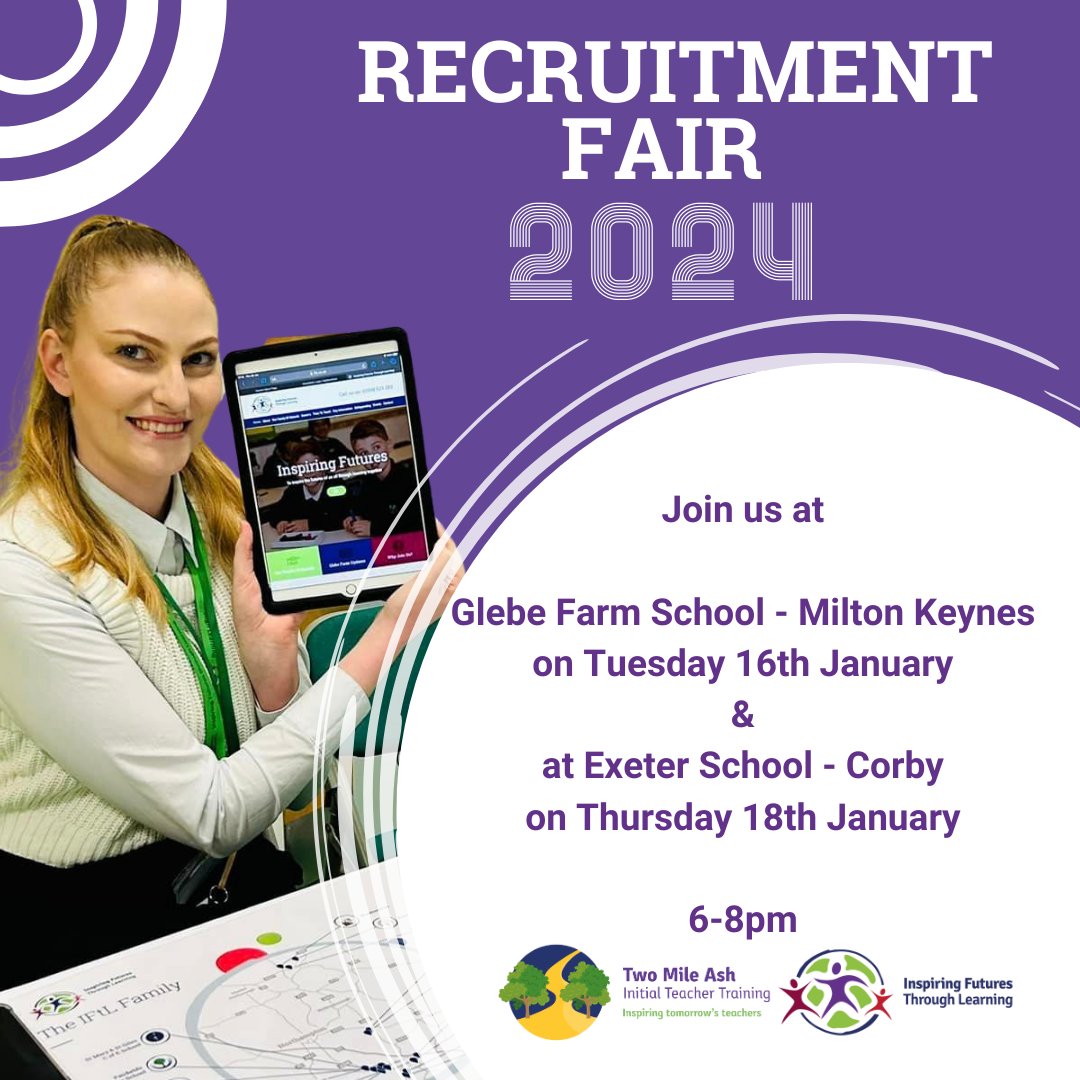 Exciting Opportunities in Education!
Join us at our upcoming Recruitment Fair for school roles in Milton Keynes and Northamptonshire! Whether you're seeking full-time or part-time positions, we've got diverse opportunities waiting for you. Register here: eventbrite.co.uk/e/inspiring-fu…