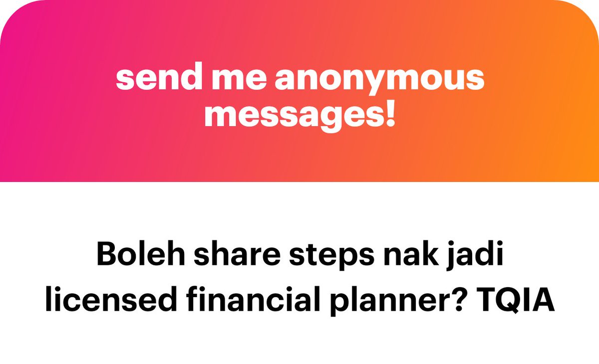 theofficialadli's tweet photo. Macamana nak jadi Licensed Financial Planner? 

1) Kena ada certification Financial Planning samada CFP, IFP, RFP atau Shariah RFP.

Ke-empat empat ni adalah certification khas untuk perancang kewangan atau Financial Planner, ada salah satu pon dah cukup.

Bila ada certification ni menandakan anda telah lulus ilmu asas membuat perancangan kewangan dengan betul. 

2) Daftar lesen Financial Adviser Representative (FAR) dan Financial Planner Representative (FPR).

Lesen FAR ni kena daftar dengan BNM. Manakala lesen FPR ni dafter dengan Securities Commission (SC).

#TSIGroup
#TSIWP
#LicensedFinancialPlanner
#CertifiedFinancialPlanner
#TheSophisticatedInvestor