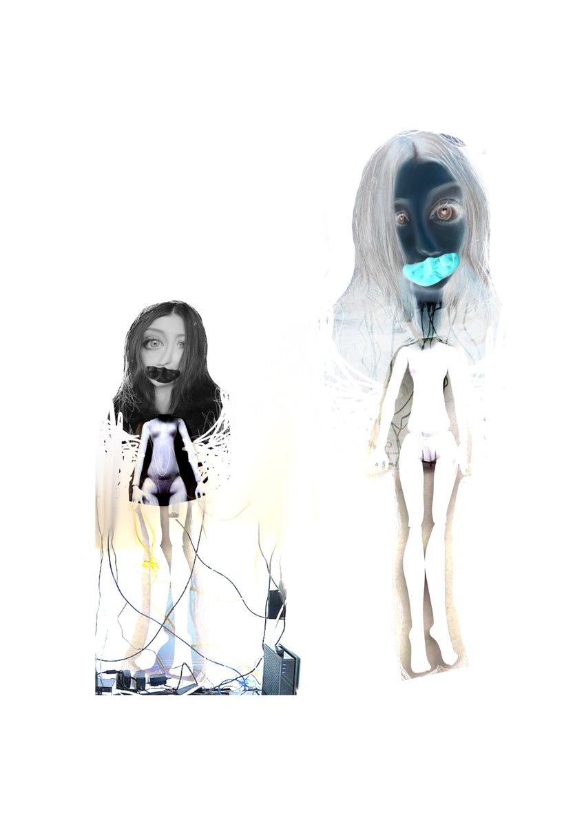 The two of us by Alexandra Mueller

A self portrait of myself split in two the old pre-mother me and myself now. Finding it difficult to accept parts of myself that have changed through motherhood. The struggles with postpartum depression where it felt as if I had lost myself[..]