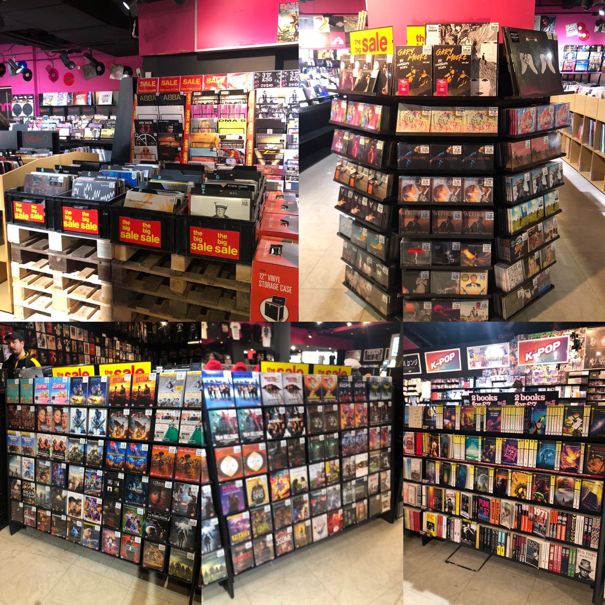 hmvBelfast's tweet photo. New year new SALES!!! We got some amazing range of sales on happening right now for the new year, from books, Vinlys, DVDs and much more, so don’t walk, RUNNNN!!! 😍
#happynewyear #newyear #newyearsale #vinlys #dvds #cds #tshirts #books #bigsale #sale #bargain #hmv #hmvbelfast https://t.co/0zhBmTHbqL