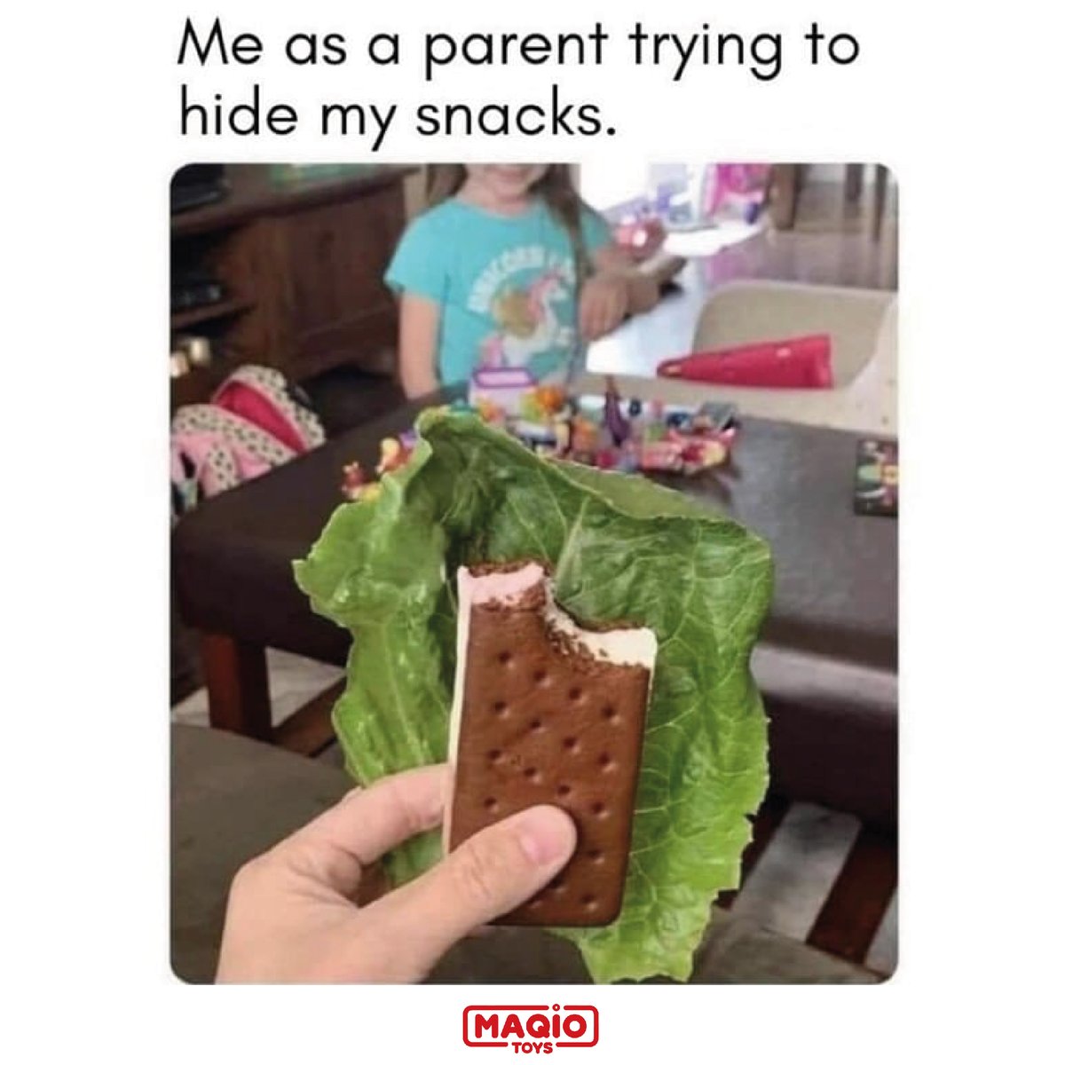 🙈 Hiding snacks from my kids is like playing a never-ending game of hide and seek! No matter how clever I think I am, they always find them! 🙅‍♀️🍫 

.

.

#parenting #parentlife #parentmemes #funnymeme #humor #momlife #mummyblog #relatablememes