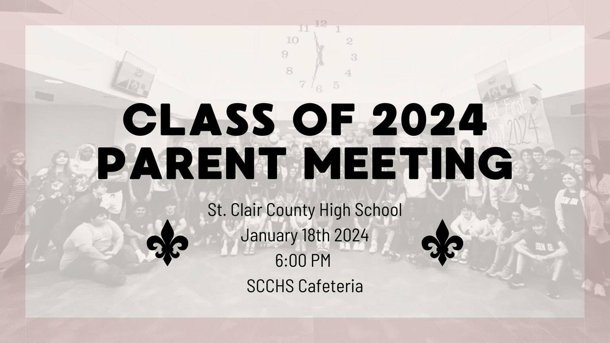 LibMediaScchs's tweet photo. Attention senior parents! https://t.co/7M75sHEJk6