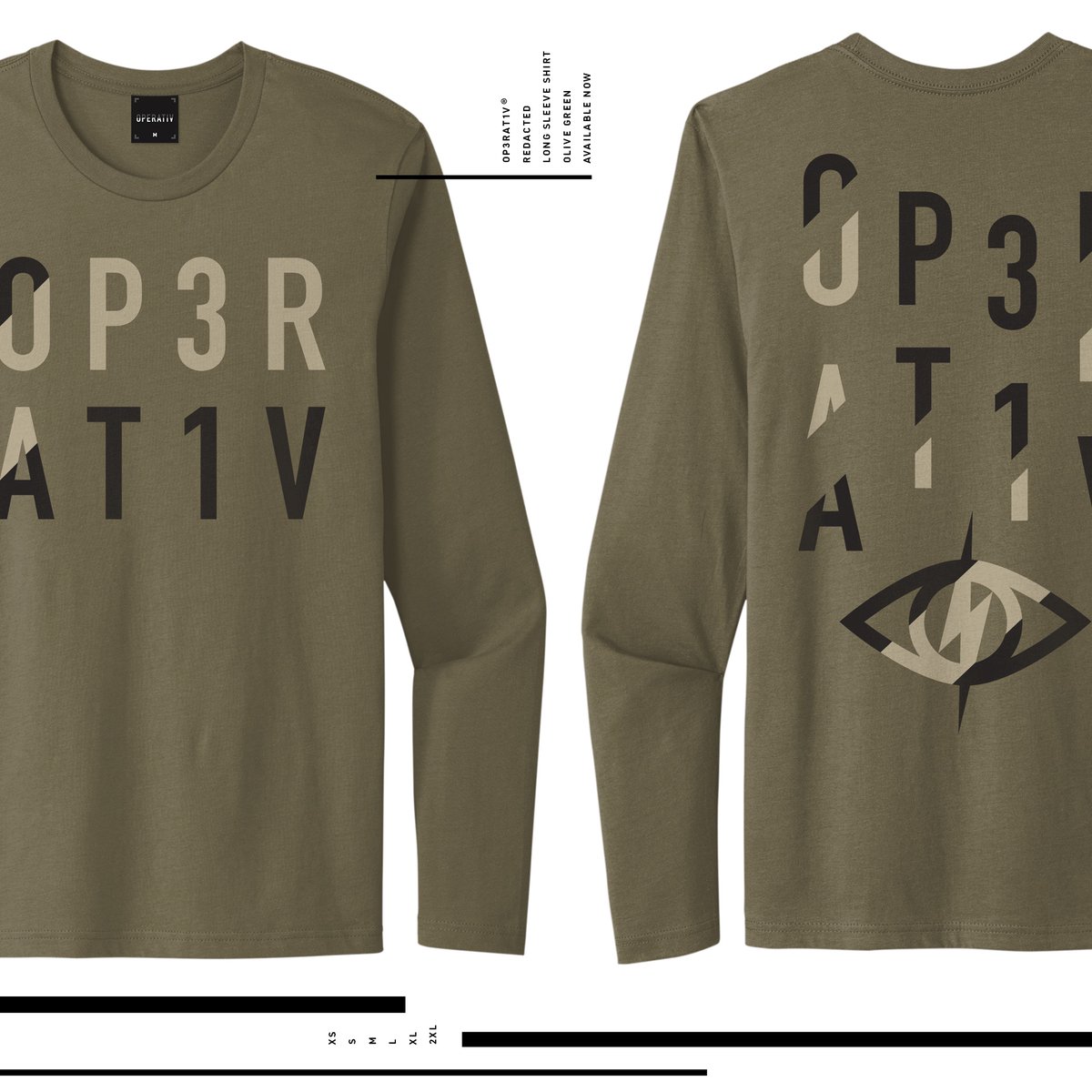 OP3RAT1V's tweet photo. REDACTED Long Sleeve // XS-2X sizes // shop link in bio 👆 https://t.co/EfNMCefTIU