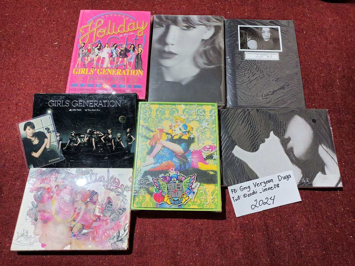 soshi_irene08's tweet photo. Wts Lfb Ph
Snsd Unsealed Album
Sunny i got a boy sealed - 1,500
Holiday - 450/400 payo
Twinkle - 250
Mr taxi jap ver w/sy pc- 350 ph press
Purpose white- 400/350 payo
To X. Album
To ver. 400
X ver. 300
Mop: gcash
Mod: flash
Can 3 daysdop
#snsd #taeyeon #album #ph #qs #igab #pc https://t.co/jtFEGZdF6i