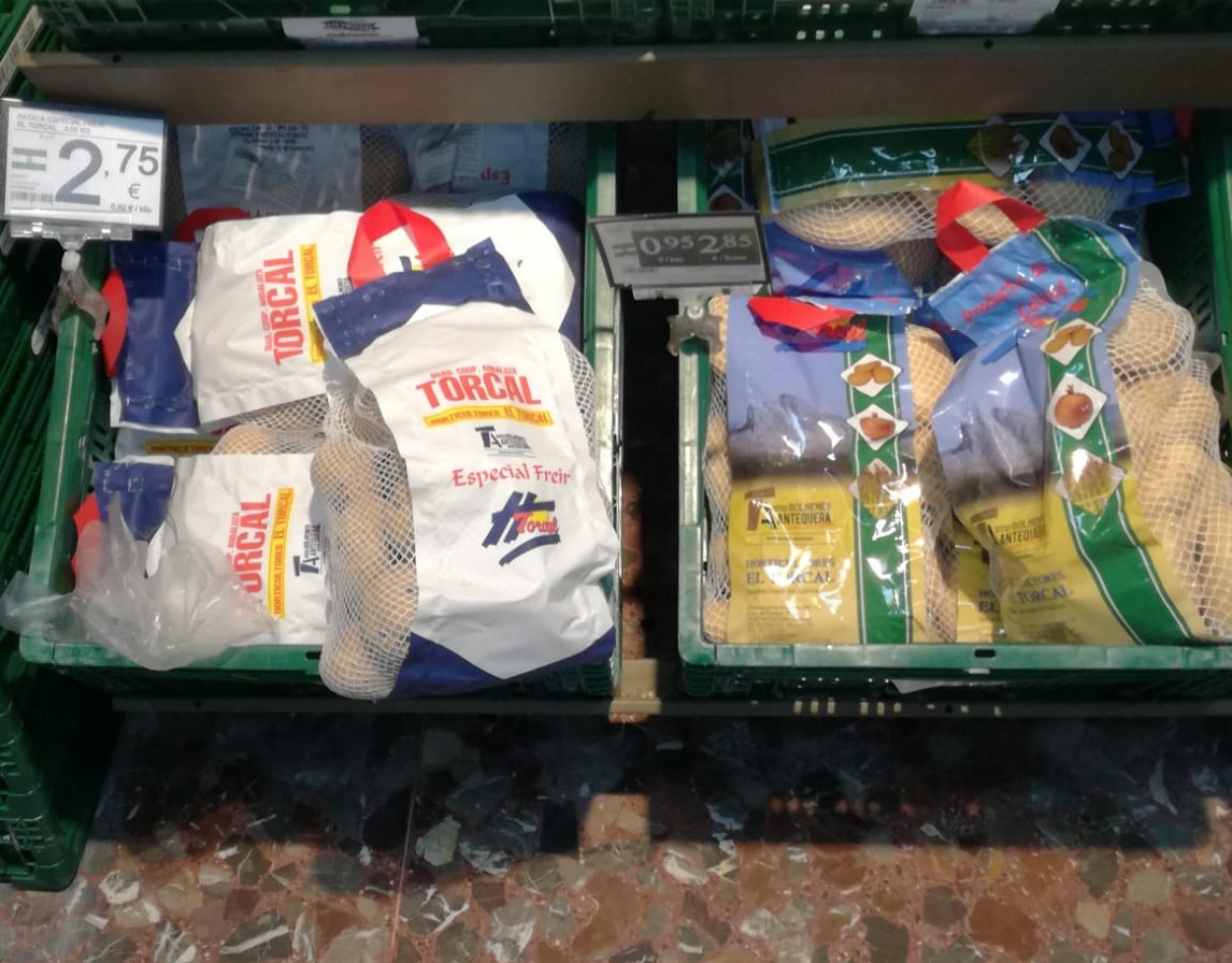 HorticElTorcal's tweet photo. ⬇Encuéntranos en tu supermercado de confianza😉

#patatas #Freir #Antequera https://t.co/yDJlUAv1R9