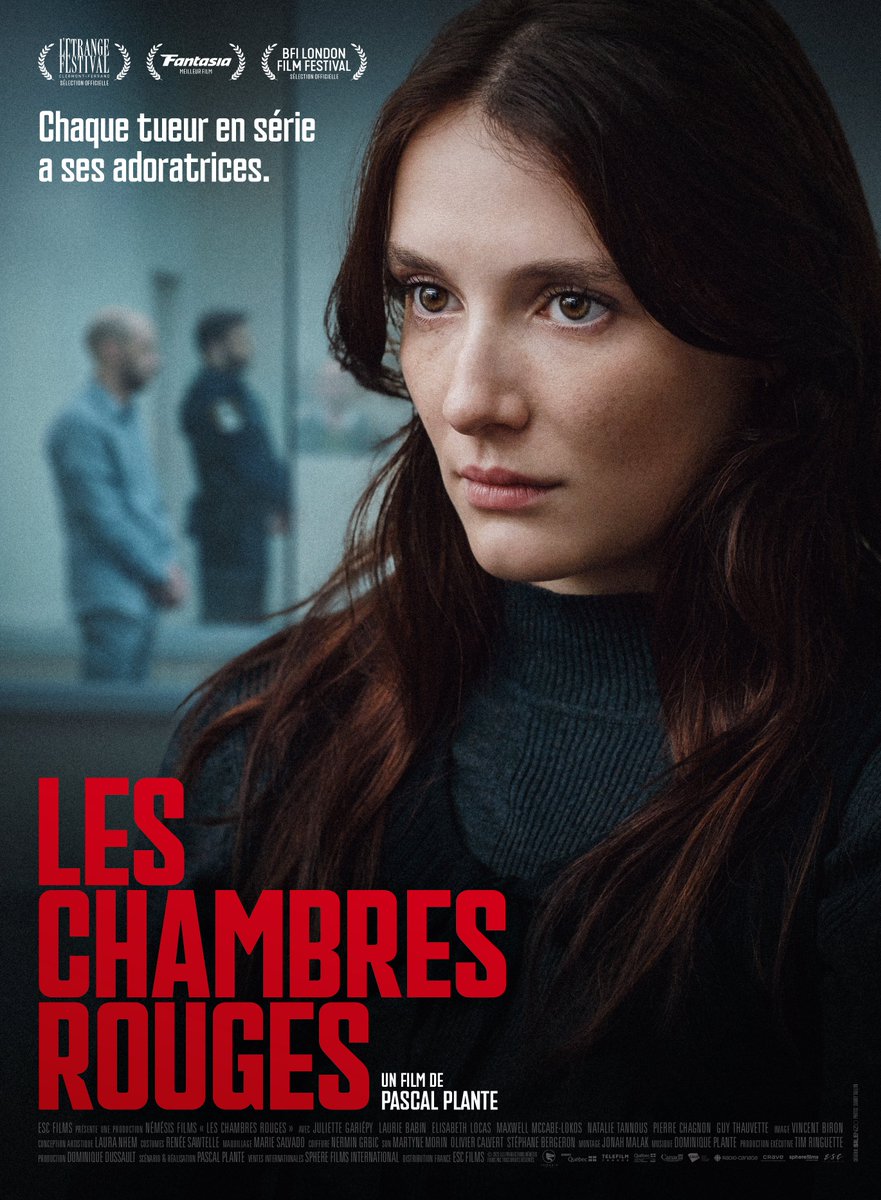 "Chaque tueur en série a ses adoratrices."
Création de l'affiche de #LesChambresRouges pour <a href="/ESC_Distrib/">ESC Distribution</a>, au cinéma le 17 janvier.