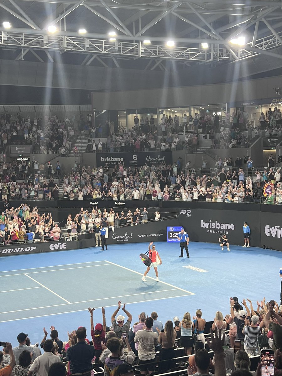 What a match.

Unbelievable to see this guy in full flight again ! 

Easily the best match of Thompson’s career. 

<a href="/BrisbaneTennis/">Brisbane International</a>