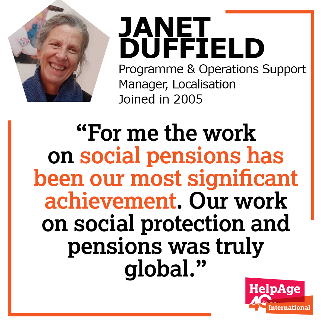 HelpAge's tweet photo. 🌟 What a journey it's been! 🌟 

Our long-term staff and incredible network members and partners are sharing their thoughts on our 40-year legacy. Read what they have to say! 

#HelpAgeAt40 #HelpAgeGlobalNetwork #OlderNotOver https://t.co/sBAsvsecQP