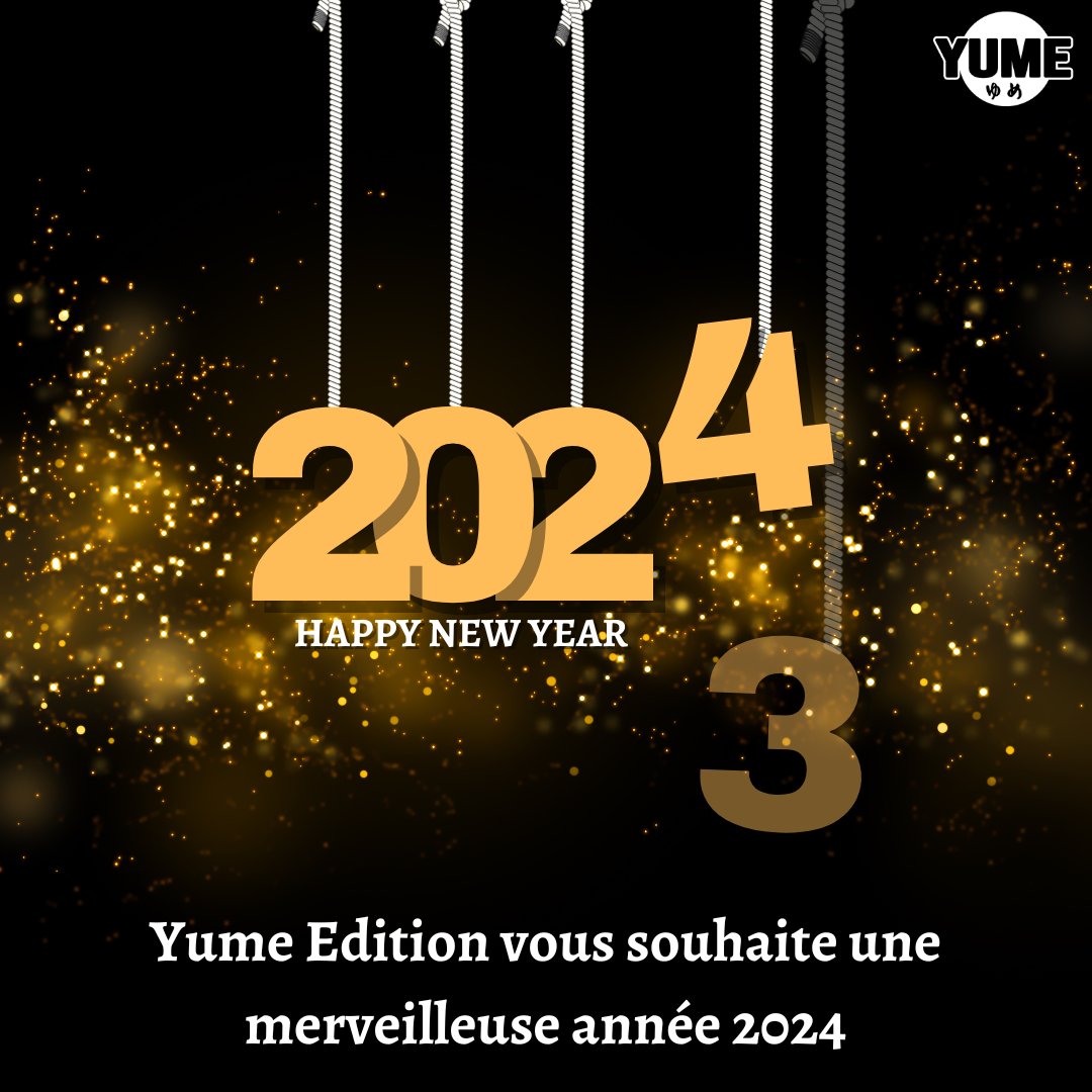 YumeEdition's tweet photo. Après une année 2023 difficile, mais productive riche de nombreuses expériences, nous abordons la nouvelle année avec détermination. De nouvelles sorties et projets prévus sont en cours, nous vous révélerons tout au fur et à mesure. #bonneannee2024 #association #roman #manga https://t.co/YbUH1sp44X