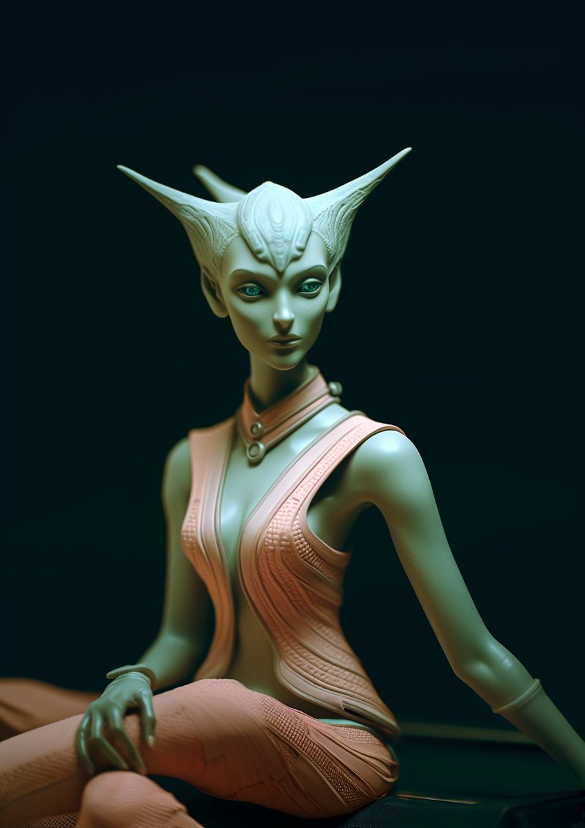 refractedfact's tweet photo. more alien barbies 

#AIArt #AIArtworks #AIArtCommunity #AIArtistCommunity #AIArtGallery #HumansMakeAIArt #Midjourney https://t.co/WdaesXEhvV