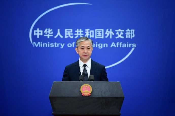 China's FM spokesman Wang Wenbin urged concerned parties to show restraint and not to take any action to escalate tension after North Korea’s military fired about 200 shells near two South Korean islands in the Yellow Sea on Friday morning.