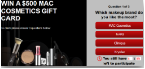 FREE GIVEAWAY  :Win Your MAC Cosmetic Gift Card Now!
Wow I Get a chance to Win Your MAC Cosmetic Gift Card Now!   Its  only available for the people of the New Zealand. If you like to get a Win Your MAC Cosmetic Gift Card Now!
More info>>>tinyurl.com/3rtsy6e6