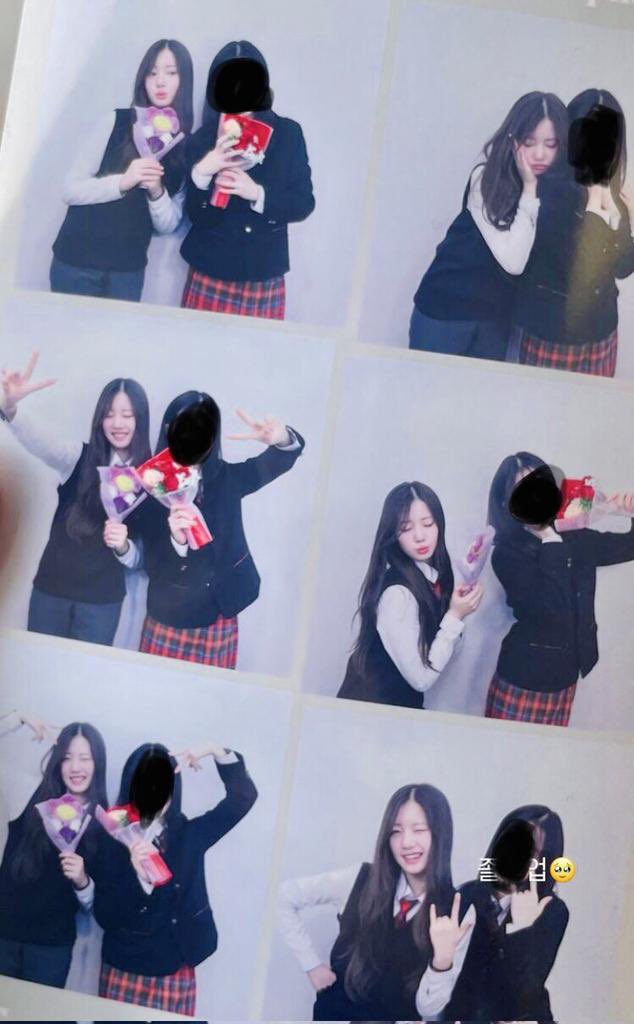 allforpjw_'s tweet photo. Me da justo ver que a pesar de haber comenzado a entrenar en YG tan joven, Rora pudo seguir asistiendo a clases en Hupyeong Middle School y hacer amistades sin saltarse ese periodo 🩷
HAPPY GRADUATION DAY RORA
#RoraGraduationDay
#빛나는_미래_이다인 https://t.co/TYDdvgnK1K