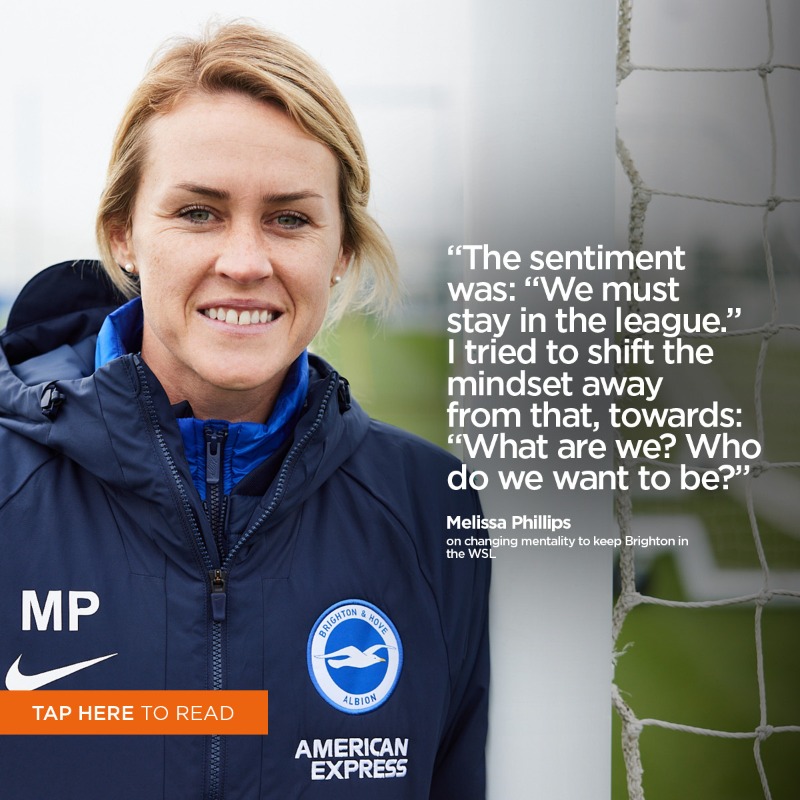 CoachesVoice's tweet photo. • Inspired by the USWNT's 1999 World Cup win
• Becoming a head coach aged 23
• Creating a ‘people-centred’ culture
• Success as London City Lionesses’ head coach
• The WSL tactical challenge 

@BHAFCWomen head coach @CoachMelP's long read... 🇺🇸📜 

#BHAFC