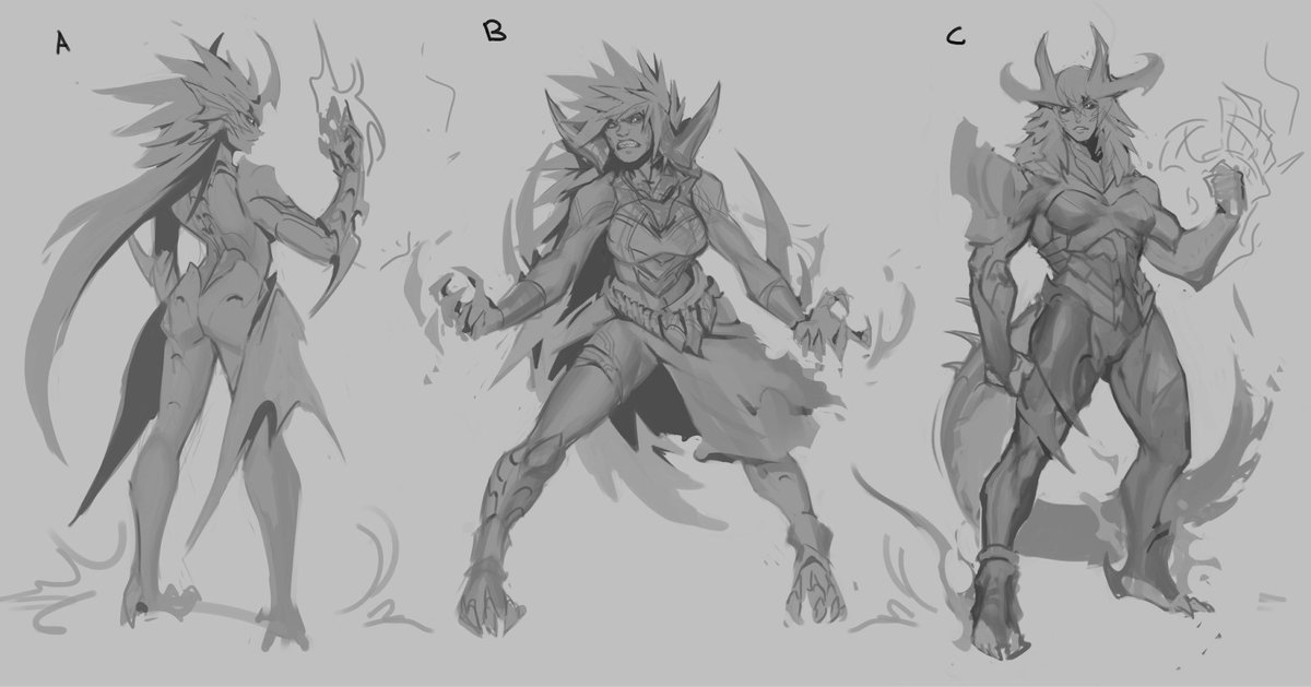 Spideraxe30's tweet image. The DNA team for the Shyvana VGU will be:
- @RiotRaptorr on gameplay
- Lonewingy on concept art
- @orkidian on narrative