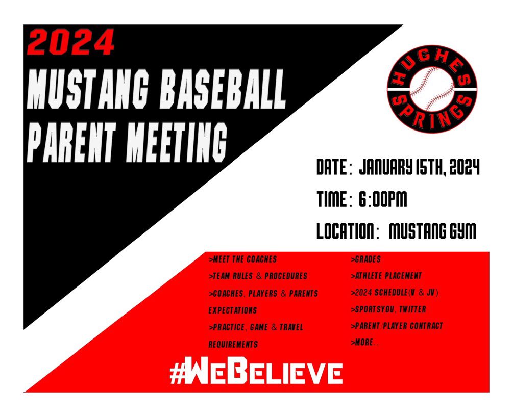 ‘23-‘24 Hughes Springs Baseball tweet media