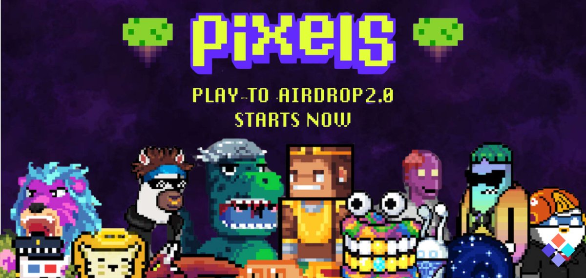 iFlippingClub's tweet photo. #Pixels Teases ‘$PIXEL’ Token – Now Available via Gamified Airdrop: The Web3 gaming world is stoked about #Pixels, a hit social-casual MMO on the Ronin Network, gearing up for the… 

The post Pixels Teases ‘$PIXEL’ Token – Now Available via Gamified… https://t.co/norWhUMdu3 https://t.co/fq2DL4UDxP