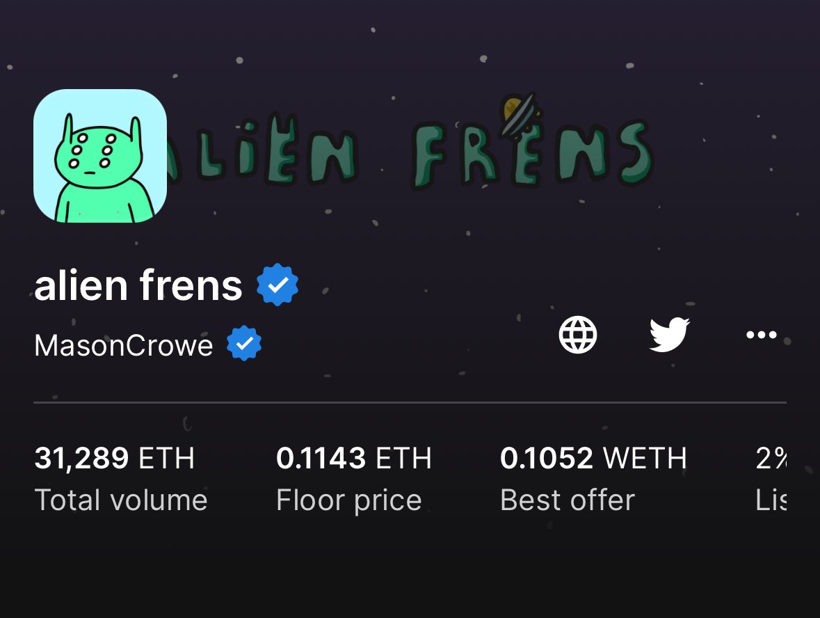 GM. I think I’m buying @alienfrens Always wanted one since they came out. Are they still relevant or am I throwing my money away? Let me knoooow. Please