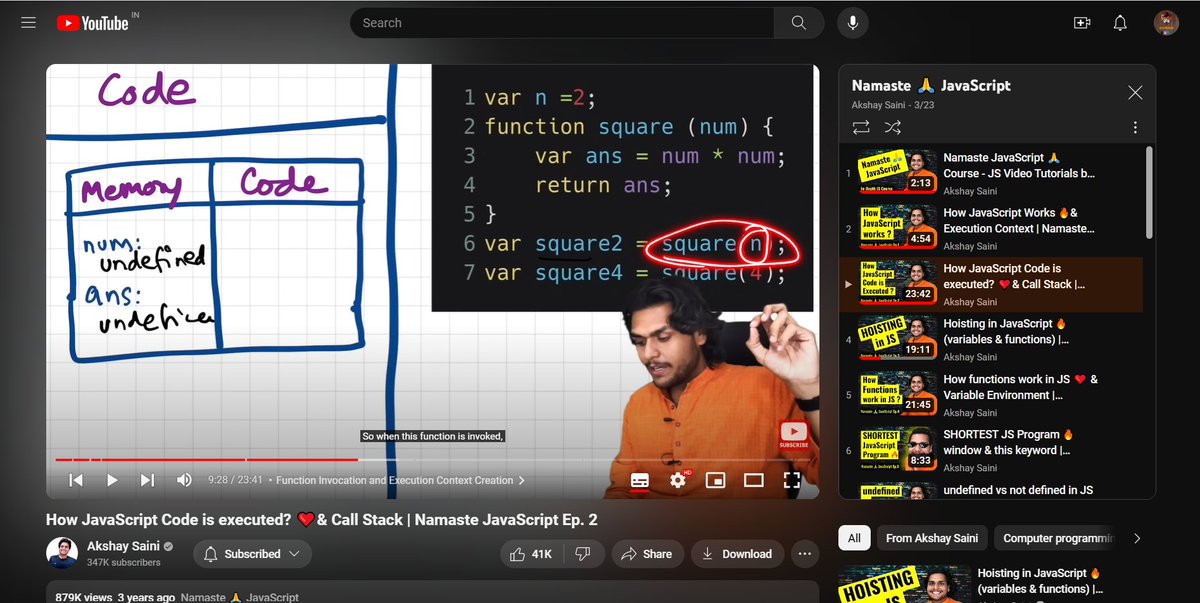 debugbybit's tweet image. No playlist beats @akshaymarch7&apos;s &apos;Namaste JavaScript&apos; when it comes to brushing up on JS concepts for interviews! 🚀 Thank you for this incredible resource! 🙌
.
.
you all agree?
 #JavaScript #CodingInterview #WebDevelopment