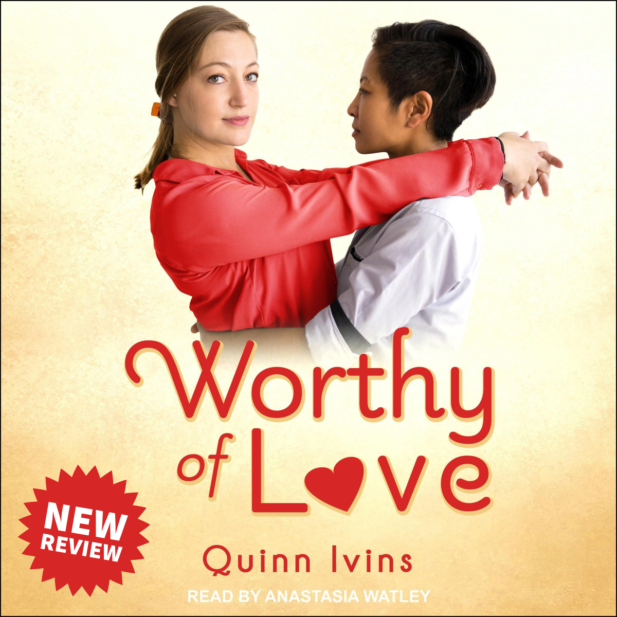 What a story Worthy of Love was. This one reminded me of Schitt's Creek in all the right ways. 

@quinnivins @TantorAudio 

#SapphicRomance #Audiobook #AudiobookReview #BookReview