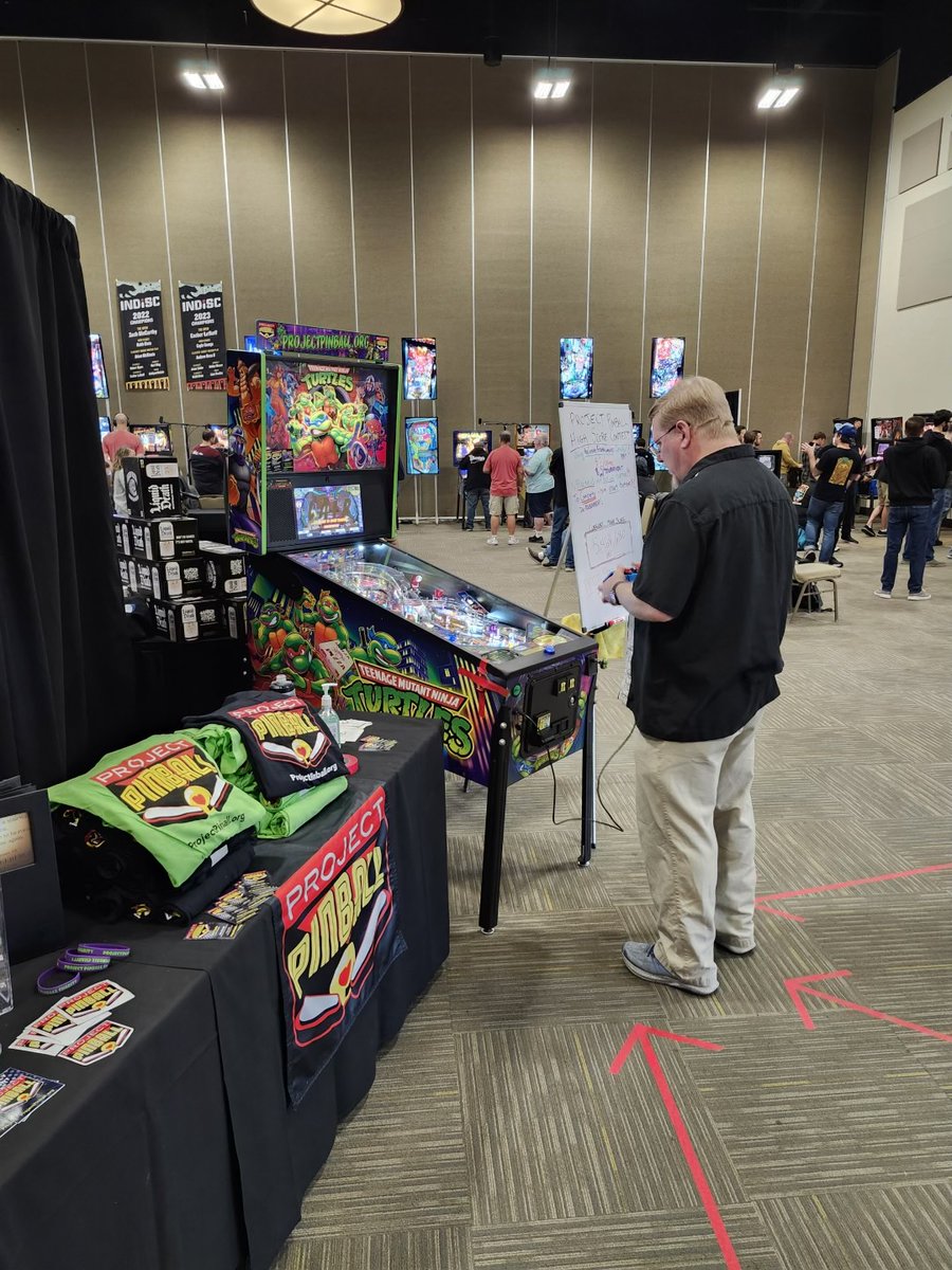 ProjectPinball's tweet image. Yesterday’s #LoveAcrossAmericaTour2024 Day 6 Update at the #INDISC!
Miles driven: 2643
States Visited: 8
Pinball Machine Dedications: 0 of 2

Donate to help us get Insider Connected on the TMNT &amp;amp; Star Wars that are soon to be dedicated - Thank you so much!
projectpinball.org/donate/