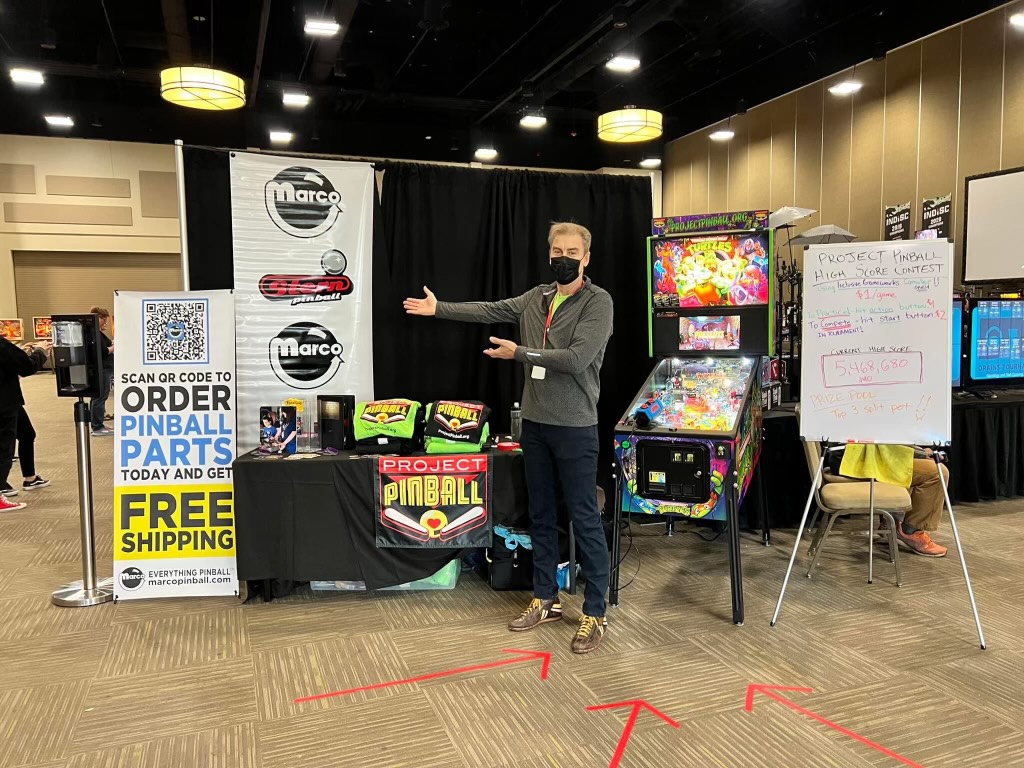 ProjectPinball's tweet image. Yesterday’s #LoveAcrossAmericaTour2024 Day 6 Update at the #INDISC!
Miles driven: 2643
States Visited: 8
Pinball Machine Dedications: 0 of 2

Donate to help us get Insider Connected on the TMNT &amp;amp; Star Wars that are soon to be dedicated - Thank you so much!
projectpinball.org/donate/