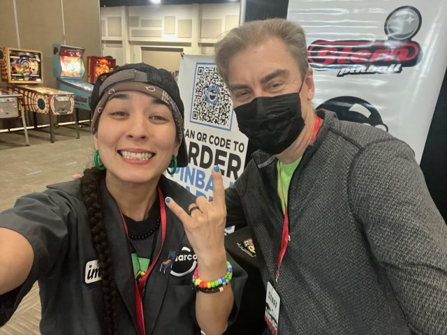 ProjectPinball's tweet image. Yesterday’s #LoveAcrossAmericaTour2024 Day 6 Update at the #INDISC!
Miles driven: 2643
States Visited: 8
Pinball Machine Dedications: 0 of 2

Donate to help us get Insider Connected on the TMNT &amp;amp; Star Wars that are soon to be dedicated - Thank you so much!
projectpinball.org/donate/