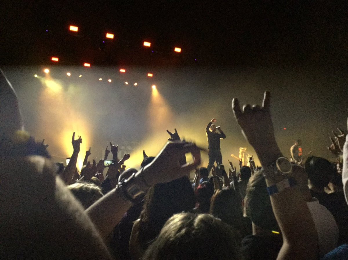 lacifelker's tweet photo. Time to relive seeing @Shinedown play at the River Center in Baton Rouge in 2018 🥹 Opening with #SoundofMadness kicked off a concert I’ll never forget https://t.co/T8AwuAcA35