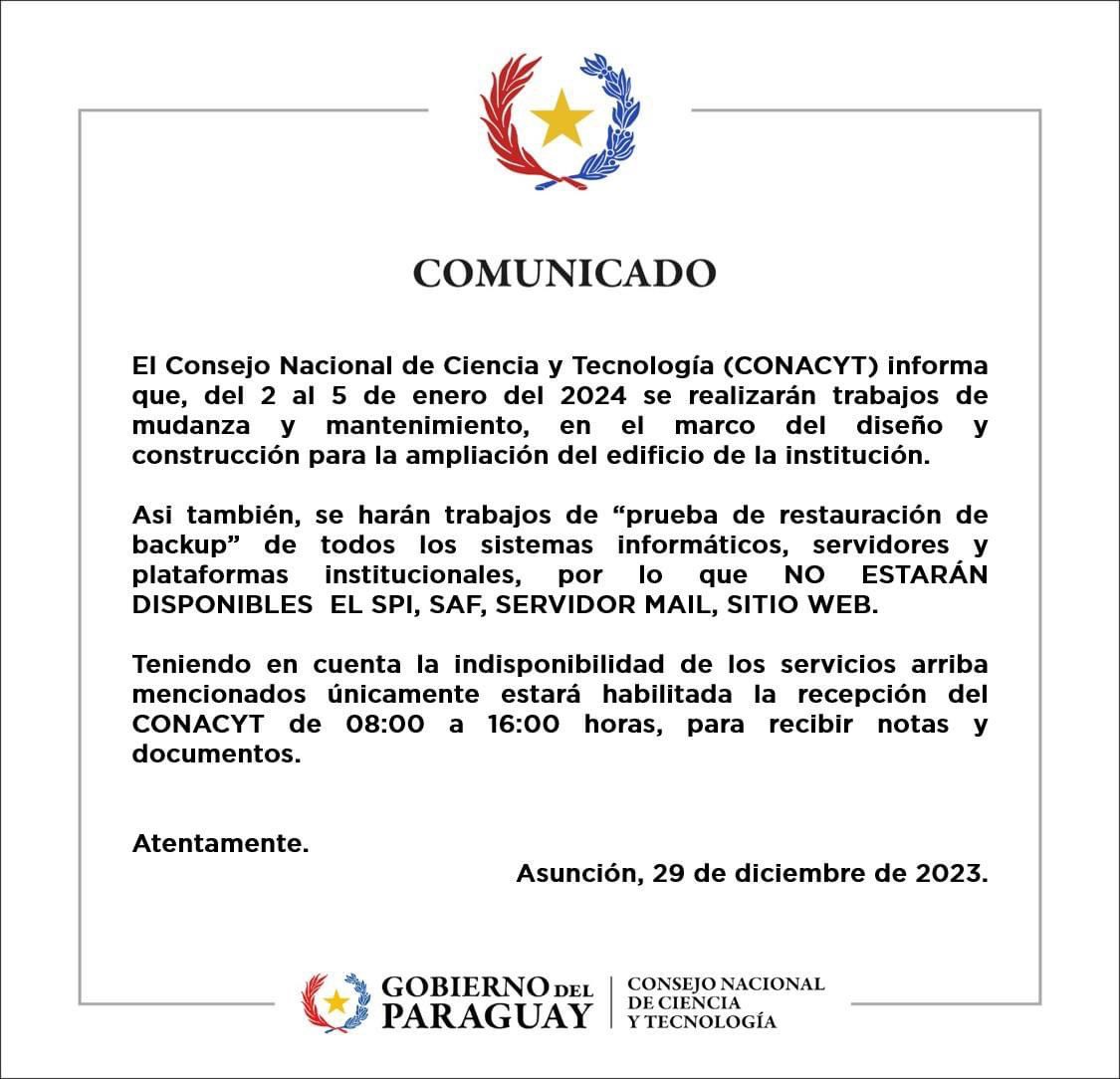 delgadopy's tweet photo. @MarcosMercados @GuachireM @conacytparaguay https://t.co/xIGw47K71I