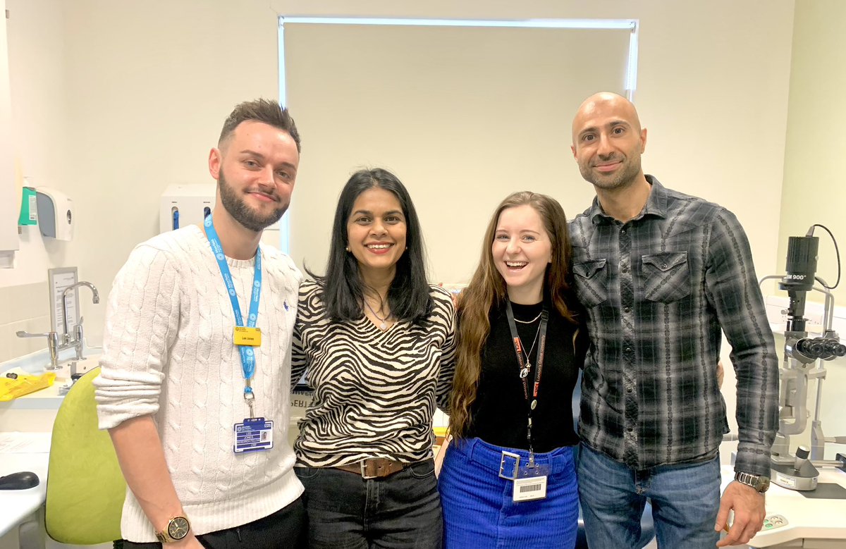 Here’s the awesome #Oversight team who are taking big strides in #DigitalHealth in #Ophthalmology &amp; #RareDisease Read more:

‘It would help people to help me’ Acceptability of digital phenotyping among young people with visual impairment and their families
journals.sagepub.com/doi/10.1177/20…