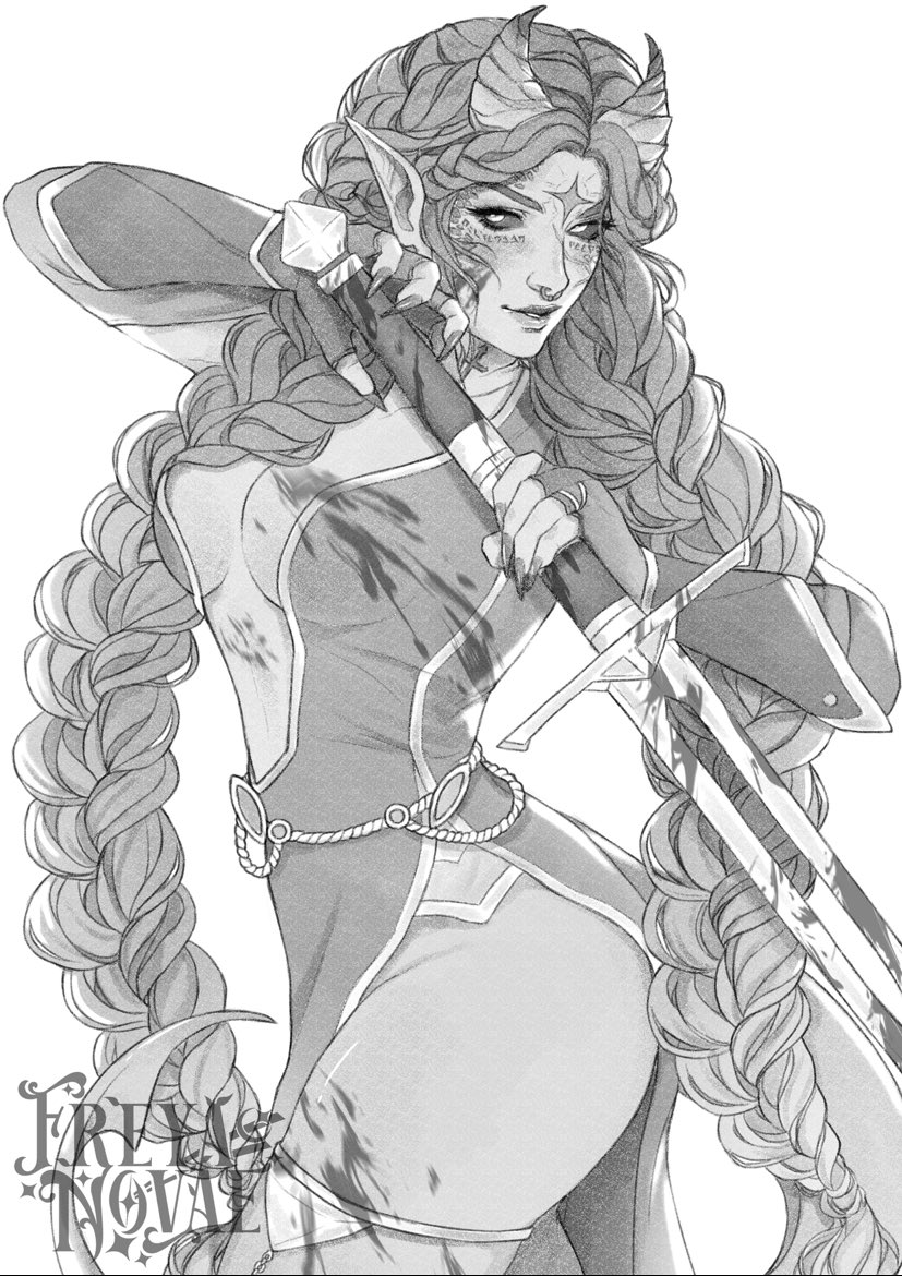 Freyanuris's tweet photo. 🎂 It’s my bday! I don’t have anything super crazy to share but here are some of my favorite sketches from last year 🥰 https://t.co/cX7DpLyzzw