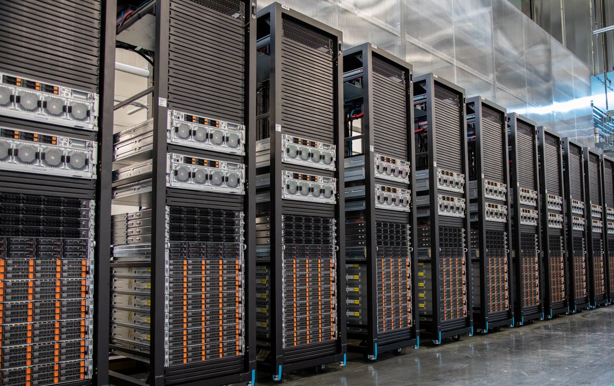 Supermicro's tweet photo. The solution for modern data centers! @Supermicro_SMCI's rack scale solutions ensure faster time to productivity with reduced TCO.
Learn more about Supermicro's rack scale design: https://t.co/5JeW8QjFvr
#Supermicro #RackScale #HPC #AI https://t.co/G7kBJGrFCy