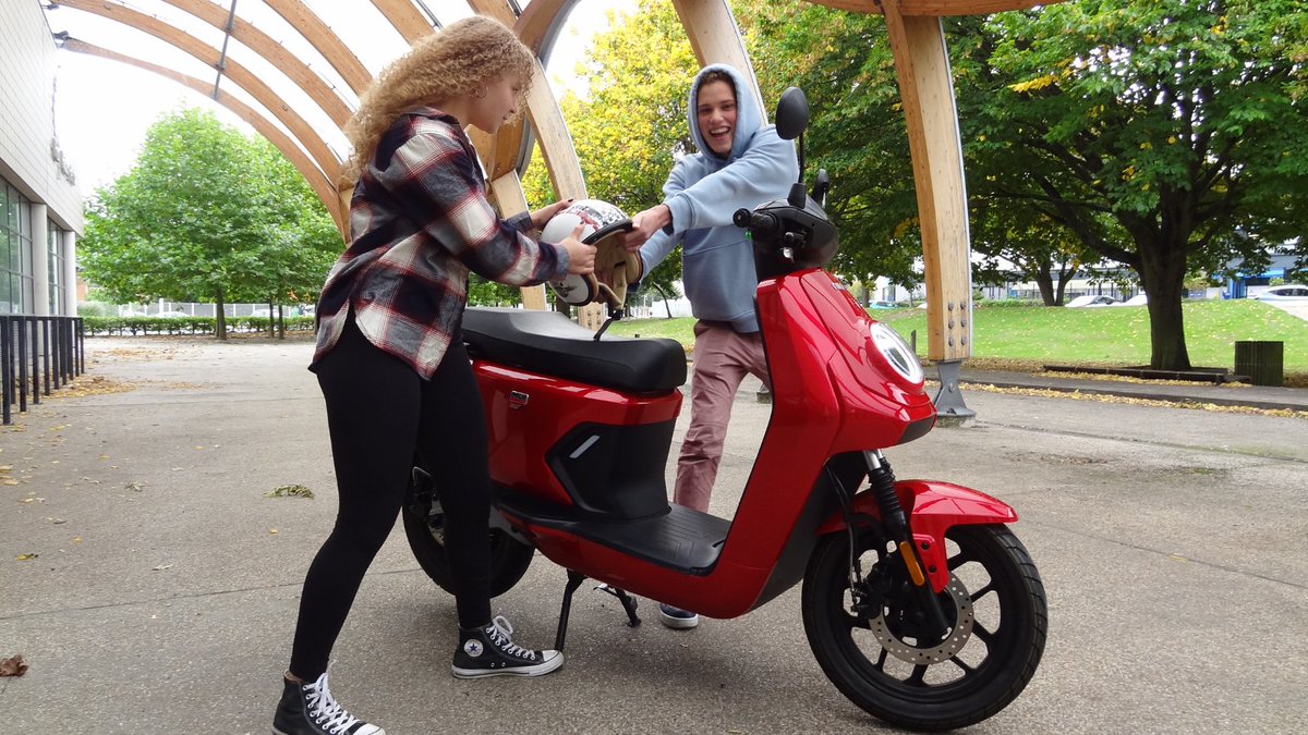 NiuHull's tweet photo. With the largest seat in the NIU range, the MQi GT is perfect for sharing. Or, for those who don't like to share, one each may be a better option. A new MQi GT (SR) is currently available for just £1,999, making the switch to electric more affordable than ever!
#MakeLifeElectric https://t.co/8Er5ycelEe