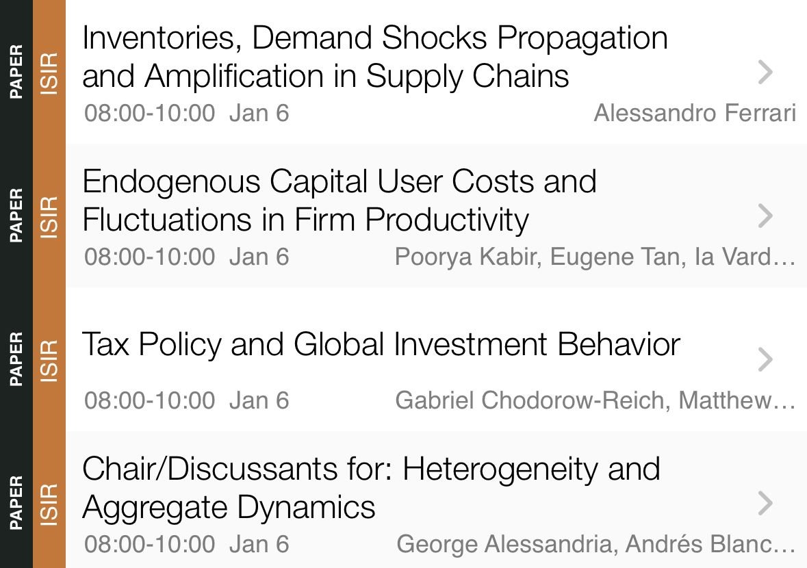 Looking forward to presenting my paper tomorrow morning in the Heterogeneity and Aggregate Dynamics together with @IaVardishvili and Eric Zwick at #ASSA2024
Full paper here: drive.google.com/file/d/1-hqCPc…