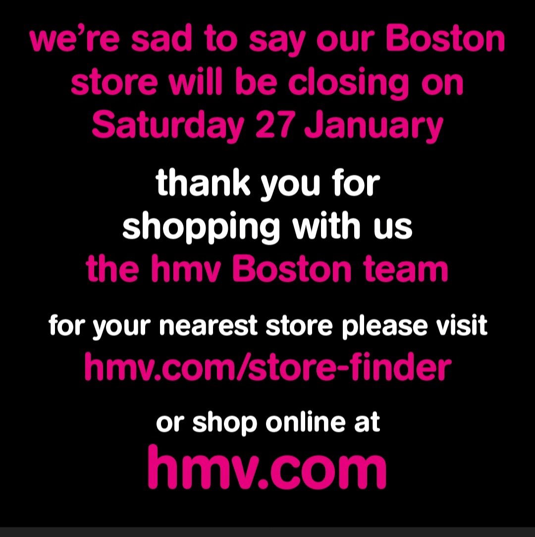 hmvBoston tweet media