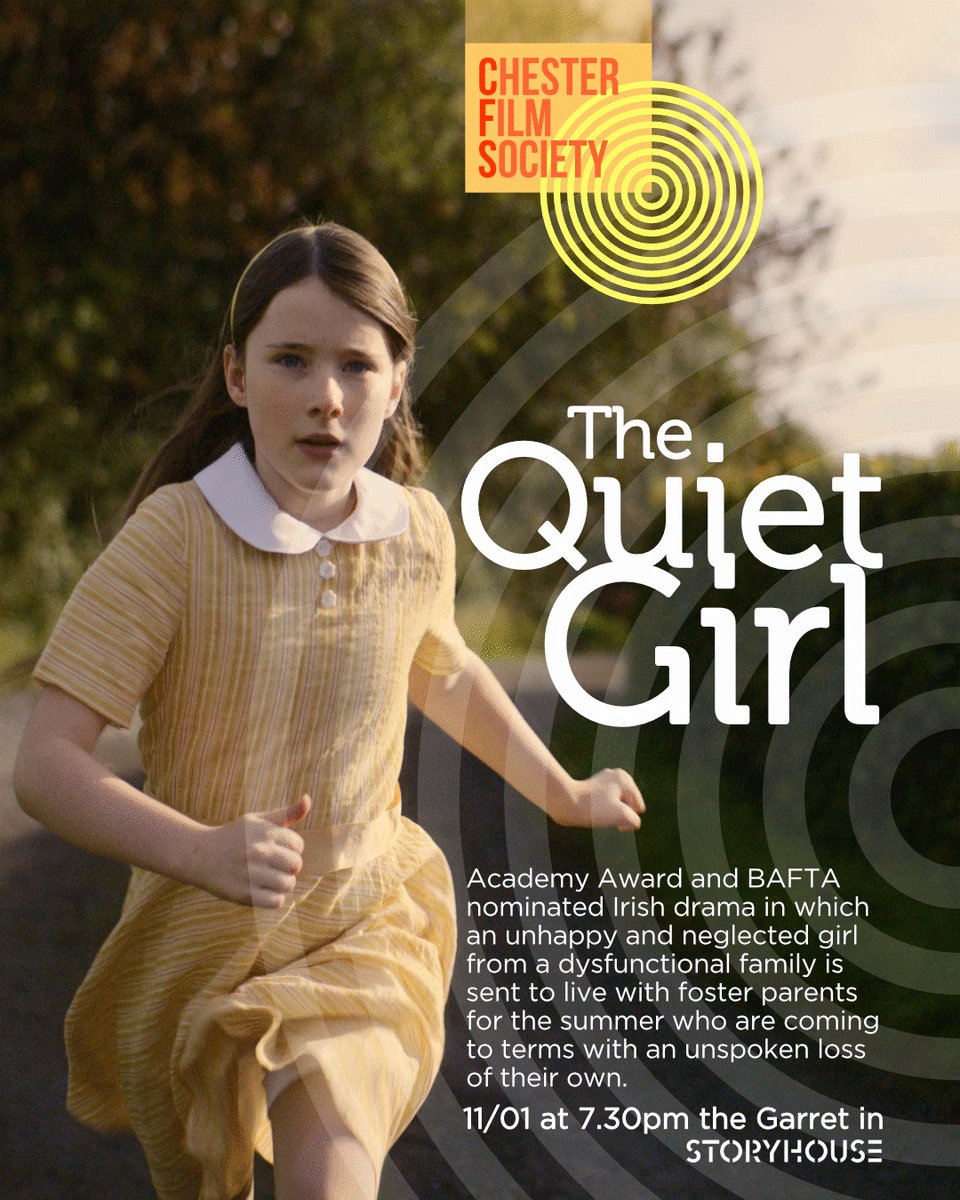 And so we take the season into 2024! Thanks for all that have attended the so far. Six wildly different and individual films down, 6 more to go! The 2023-2024 season continues on Thursday 11th January with The Quiet Girl!