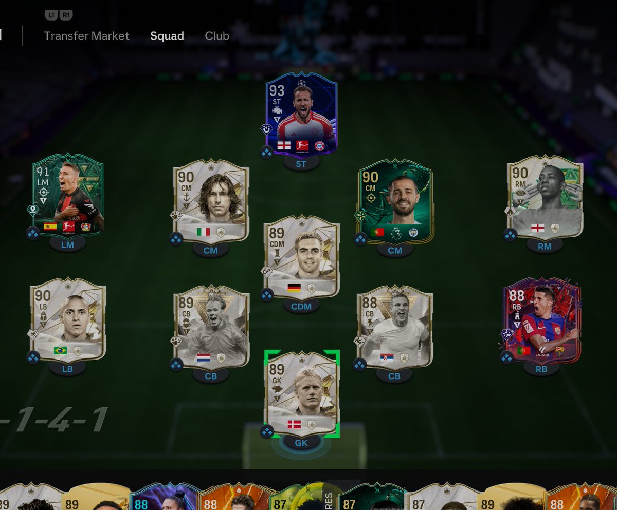 No changes till TOTY I guess :) #myfutsquad